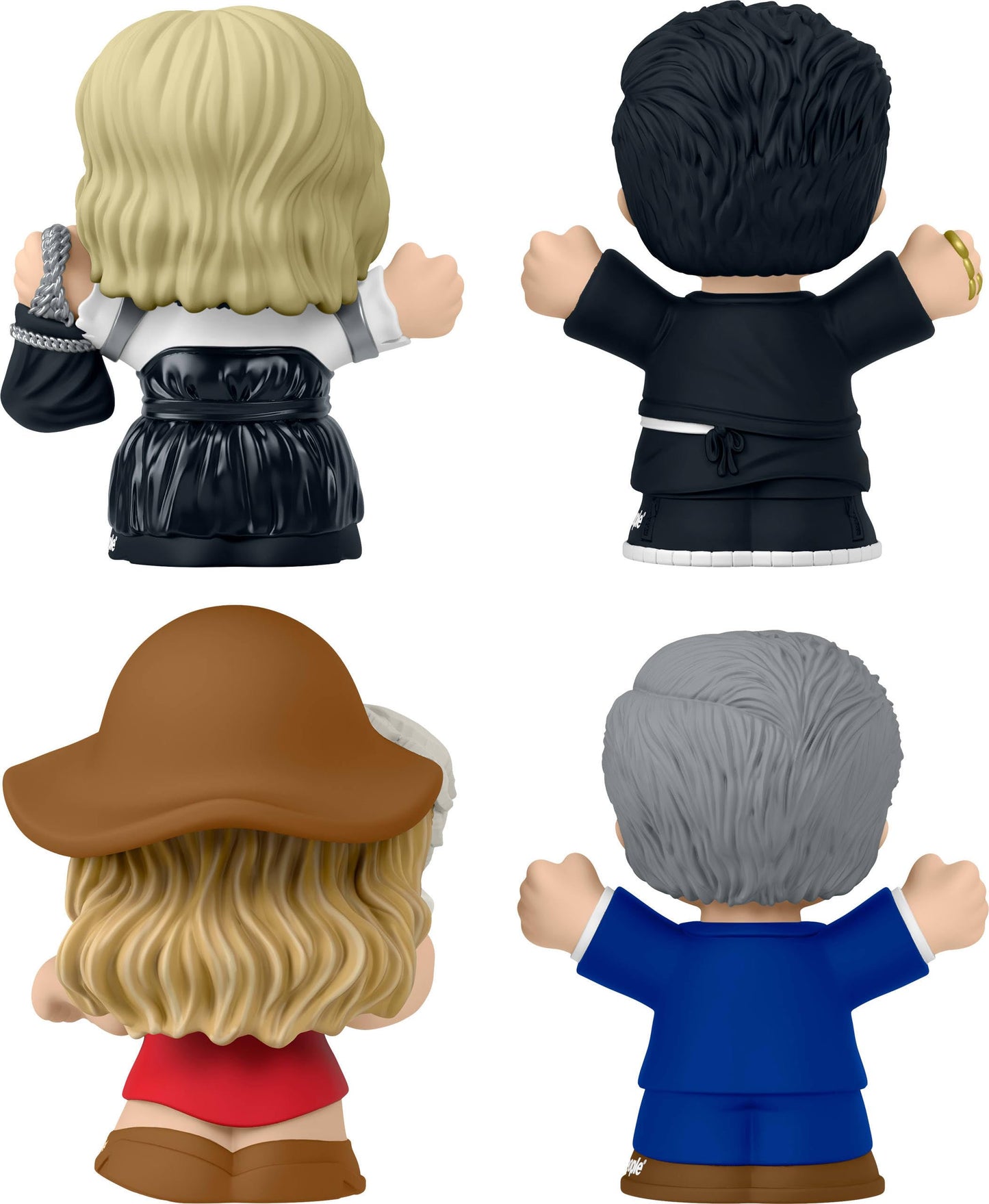 Little People Collector Schitt’s Creek TV Series Special Edition Set for Adults & Fans, 4 Figures in Display Package