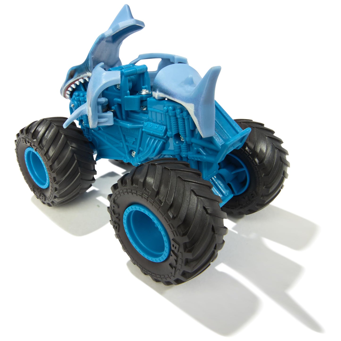 Monster Jam 2-Pack Monster Trucks – Megalodon & El Toro Loco, 1:64 Die-Cast, Repairable, Kids Toys for Ages 3+