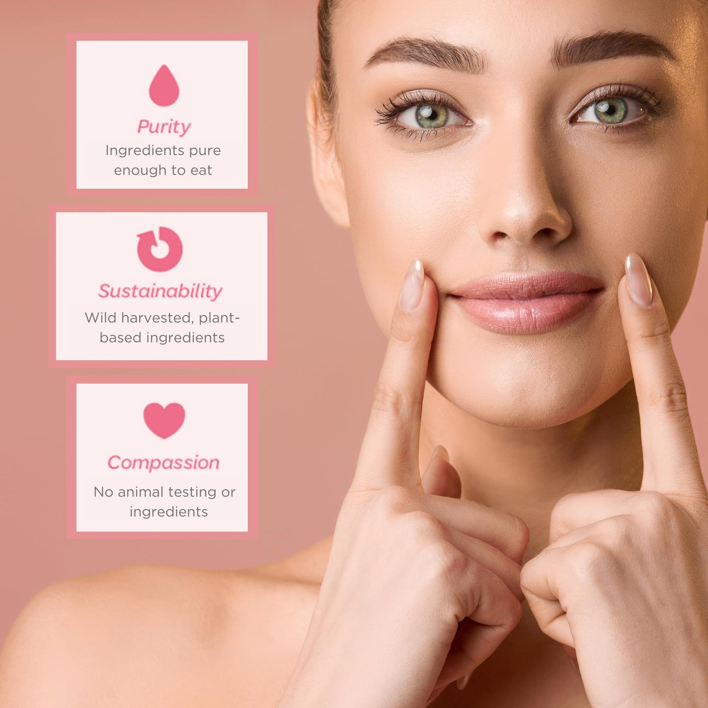 Ellovi Natural Mint Lip Butter Balm – Ultra-Hydrating Vegan Lip Care Made with 6 Pure Edible Ingredients – Moisturizes & Softens Lips All Day