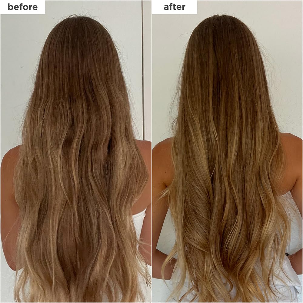 Briogeo Style + Treat Yuzu & Plum 4-in-1 Weightless Hair Oil – Silicone-Free, Heat Protectant, Frizz Control, Shine & Moisture – Vegan, 1.5 fl oz