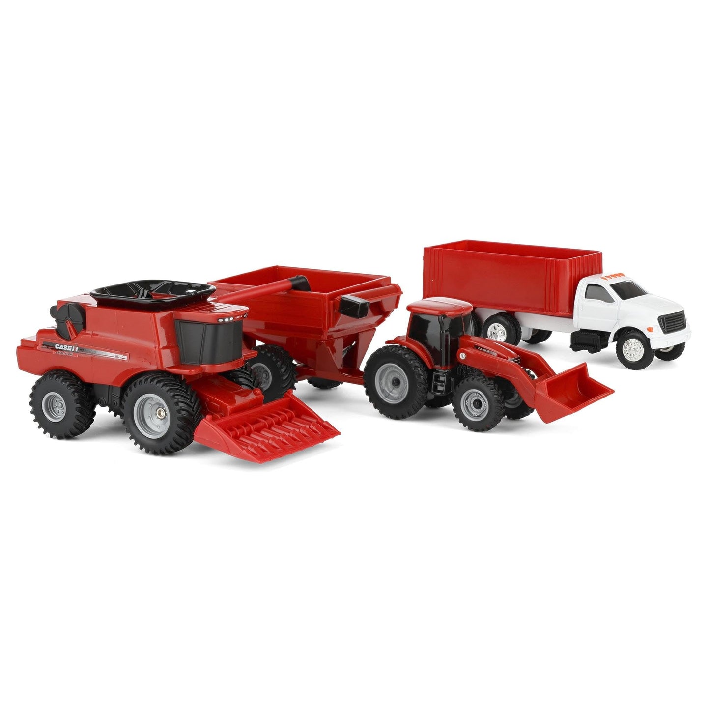 ERTL 1/64 Collect N Play Case IH Harvest 4 Piece Set ZFN47004