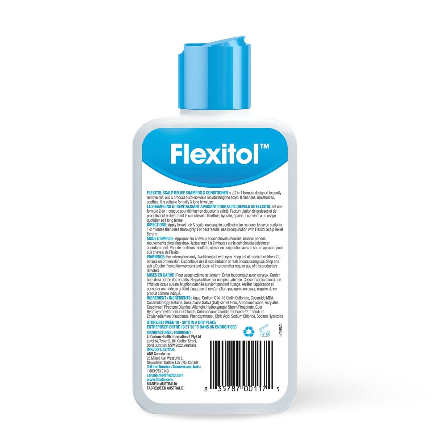 Flexitol Scalp Relief Tar-Free Shampoo & Conditioner for Dry, Itchy Scalp, 7.1 Ounces