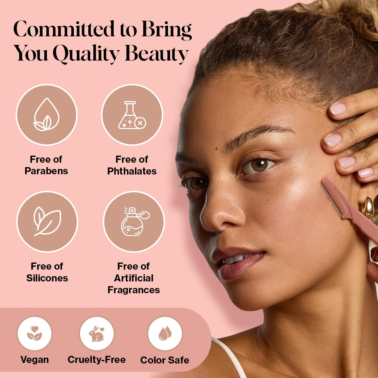 Kitsch Dermaplane Face Oil – Hydrating Jojoba & Argan Oil for Dermaplaning, Gua Sha & Razor Use – Smooth, Radiant Skin, 2oz