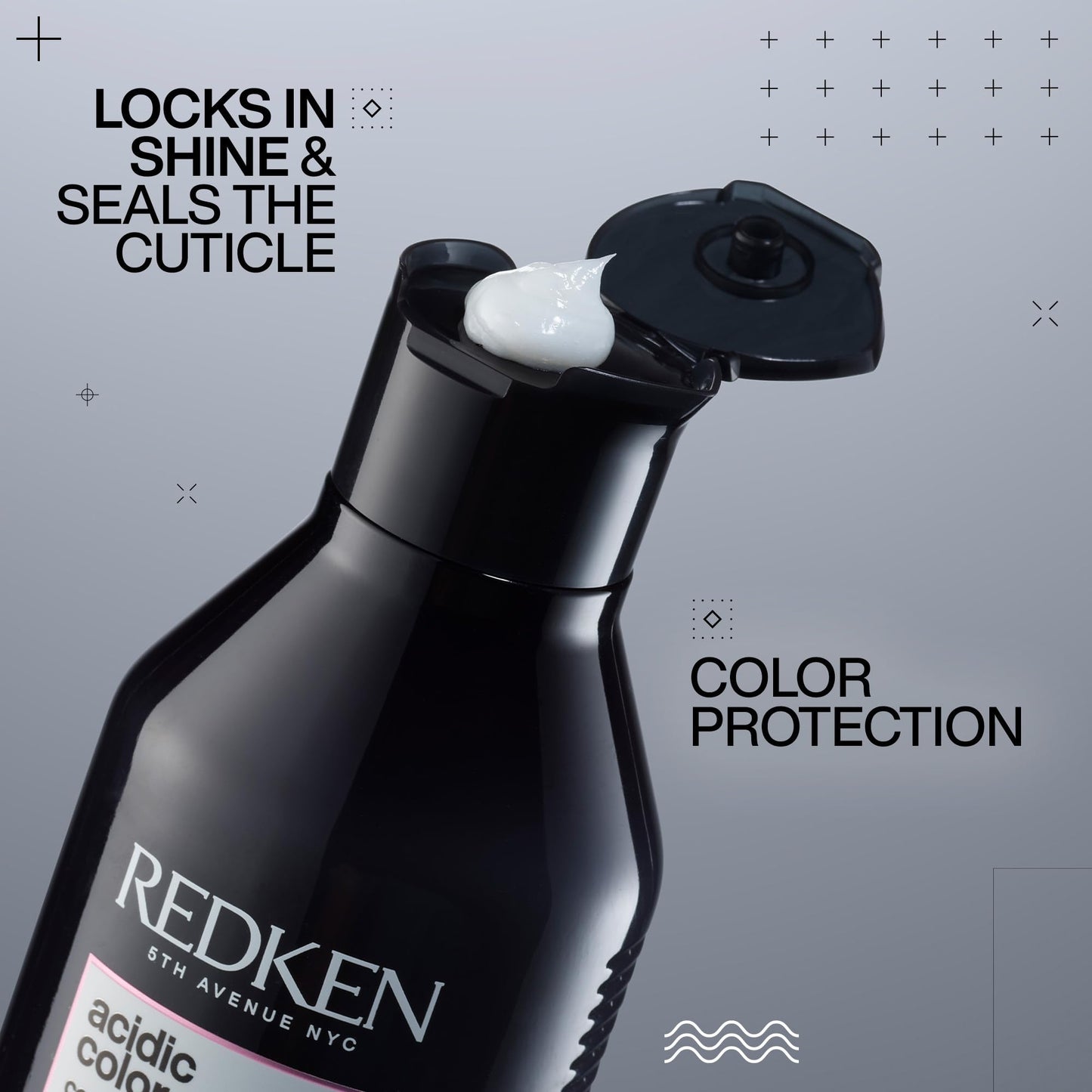 Redken Acidic Color Gloss Conditioner - Protects Vibrancy, Salon-Grade Hair Shine, For Color-Treated Hair, 10.1 Fl Oz