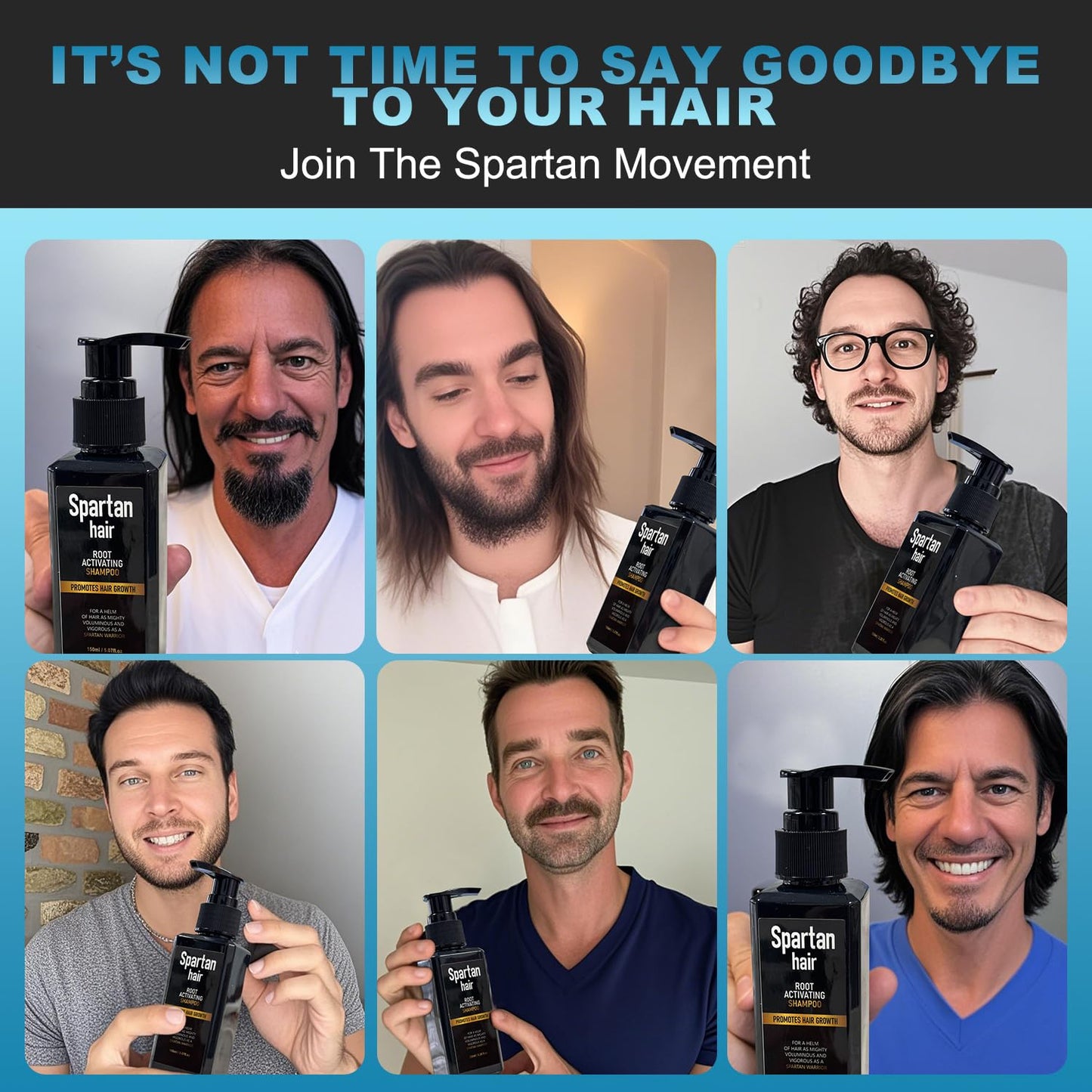 Root Activator Shampoo for Men -Strengthening & Smoothing Restoring System for Gray Hair, Thinning Hair - Men & Women 5.07 fl oz / 150 mL