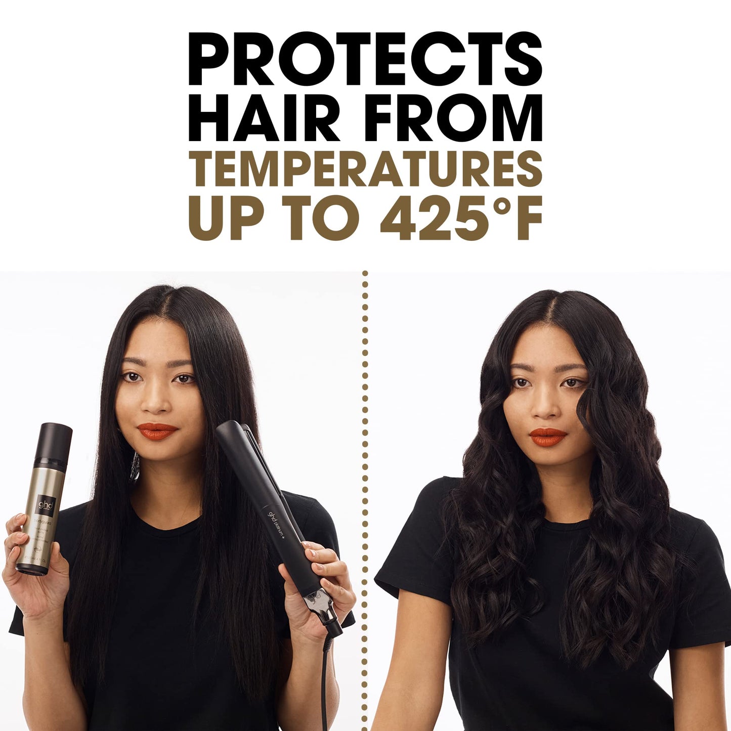 ghd Bodyguard Heat Protect Spray – Lightweight Thermal Protectant for Smooth, Frizz-Free & Healthy Hair – Daily Styling Mist, 4 fl oz