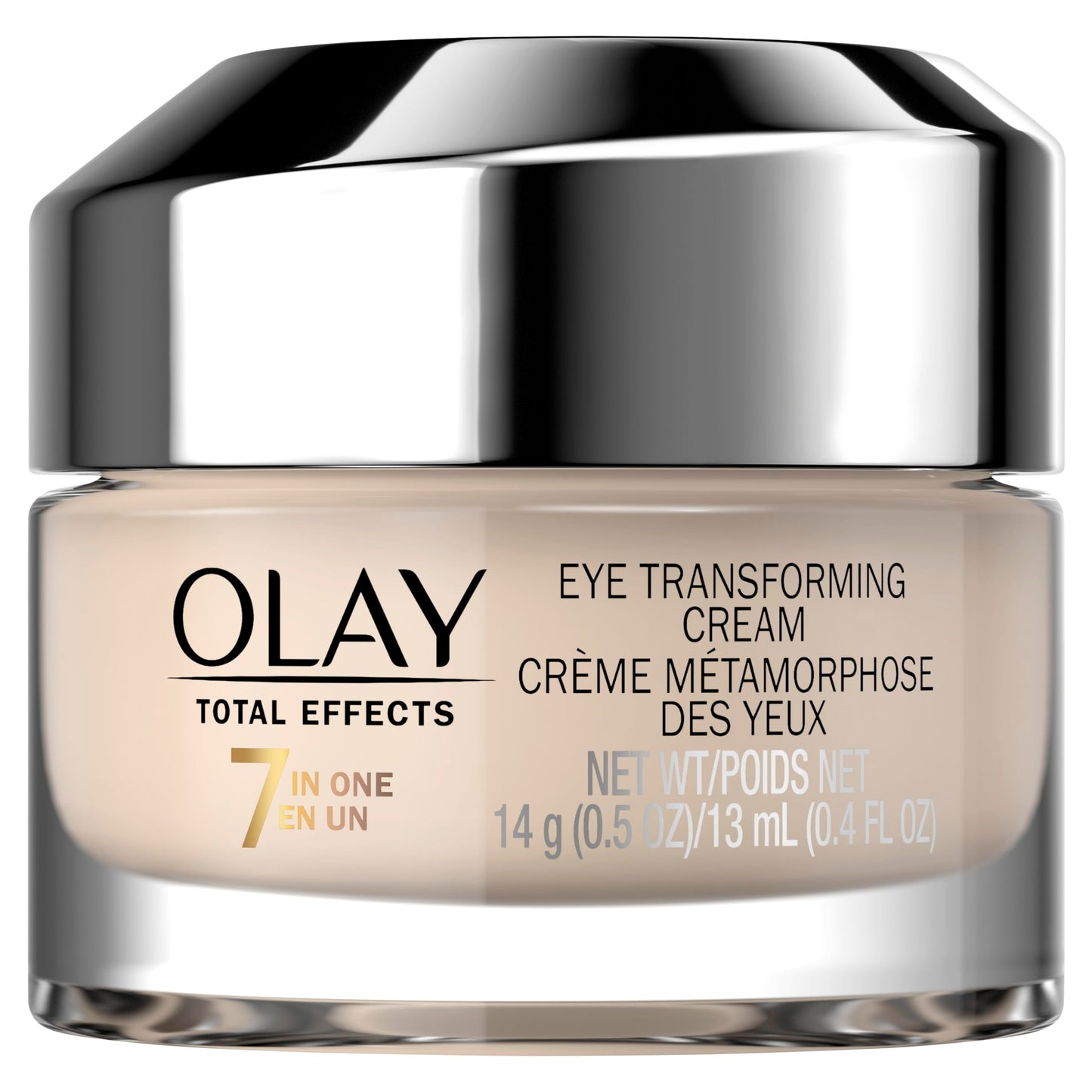 Olay Total Effects Eye Cream 7-in-1 Anti-Aging Treatment, Hydrates, Brightens, Firms, Smooths, Reduces Dark Circles & Pores, 0.5 oz