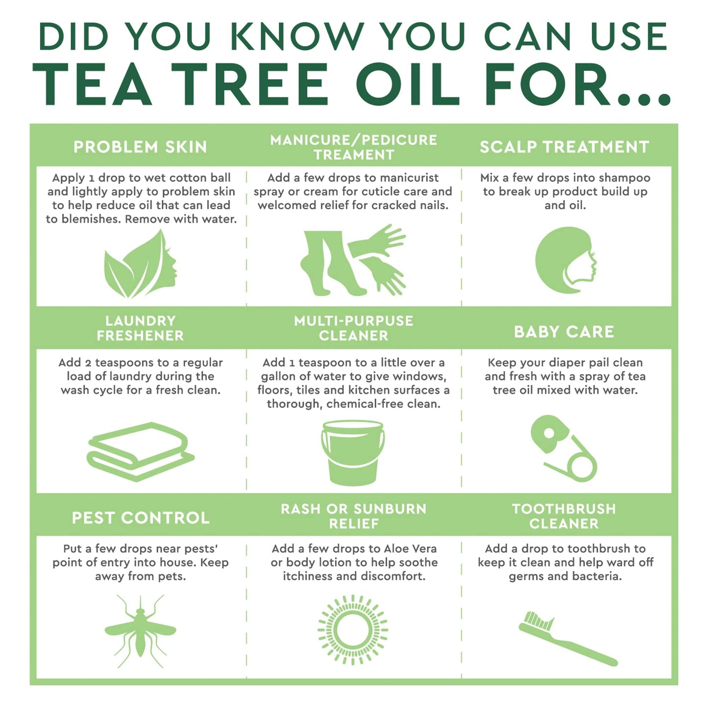 Desert Essence 100% Australian Tea Tree Oil, Therapeutic Grade Essential Oil for Skin & Hair Care, Cleansing, Soothing, Vegan, 2oz