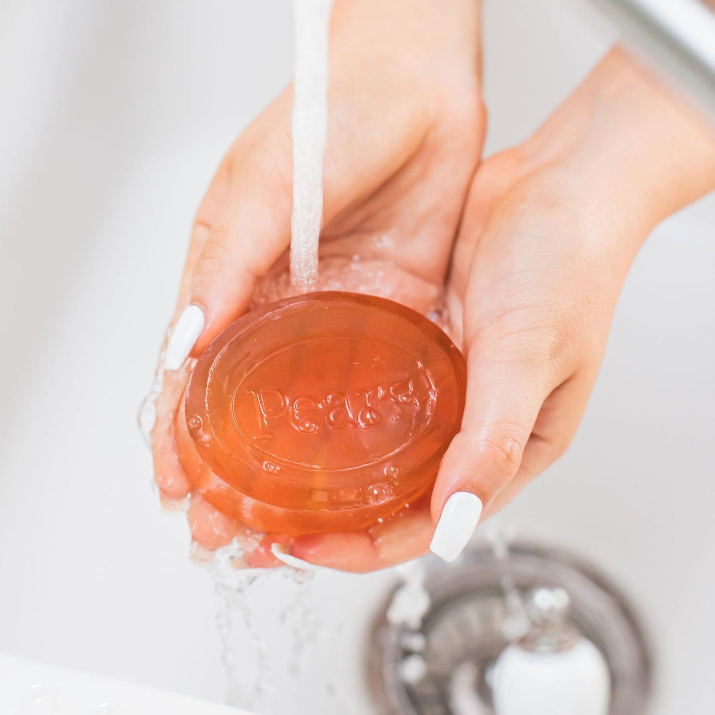 Pears Glycerin Soap, Transparent Amber with Natural Oils, 12-Pack – Pure & Gentle Cleanser for Soft, Glowing Skin, 4.4 Oz Ea