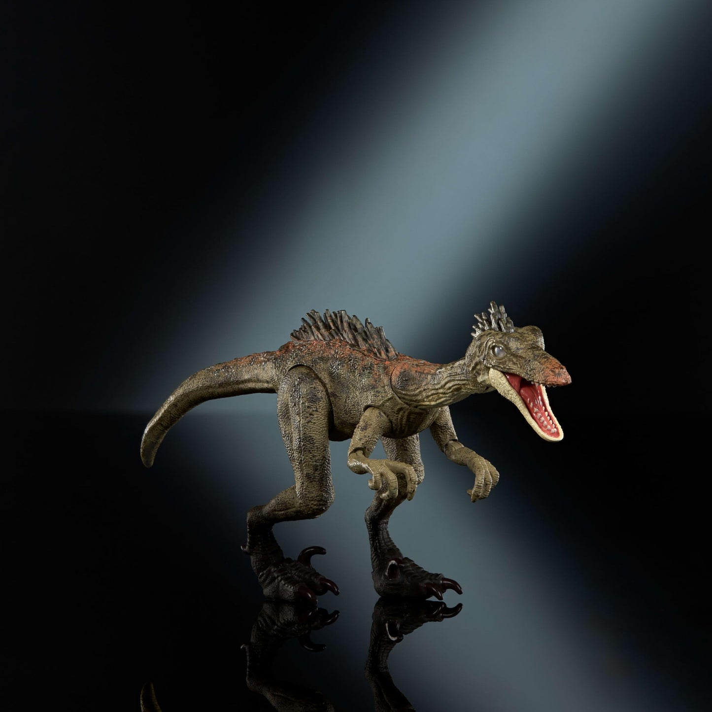 Mattel Jurassic World Hammond Collection Dinosaur Action Figure Toy Troodon Species, Premium Movie Design Glass Eyes & 14 Points Articulation