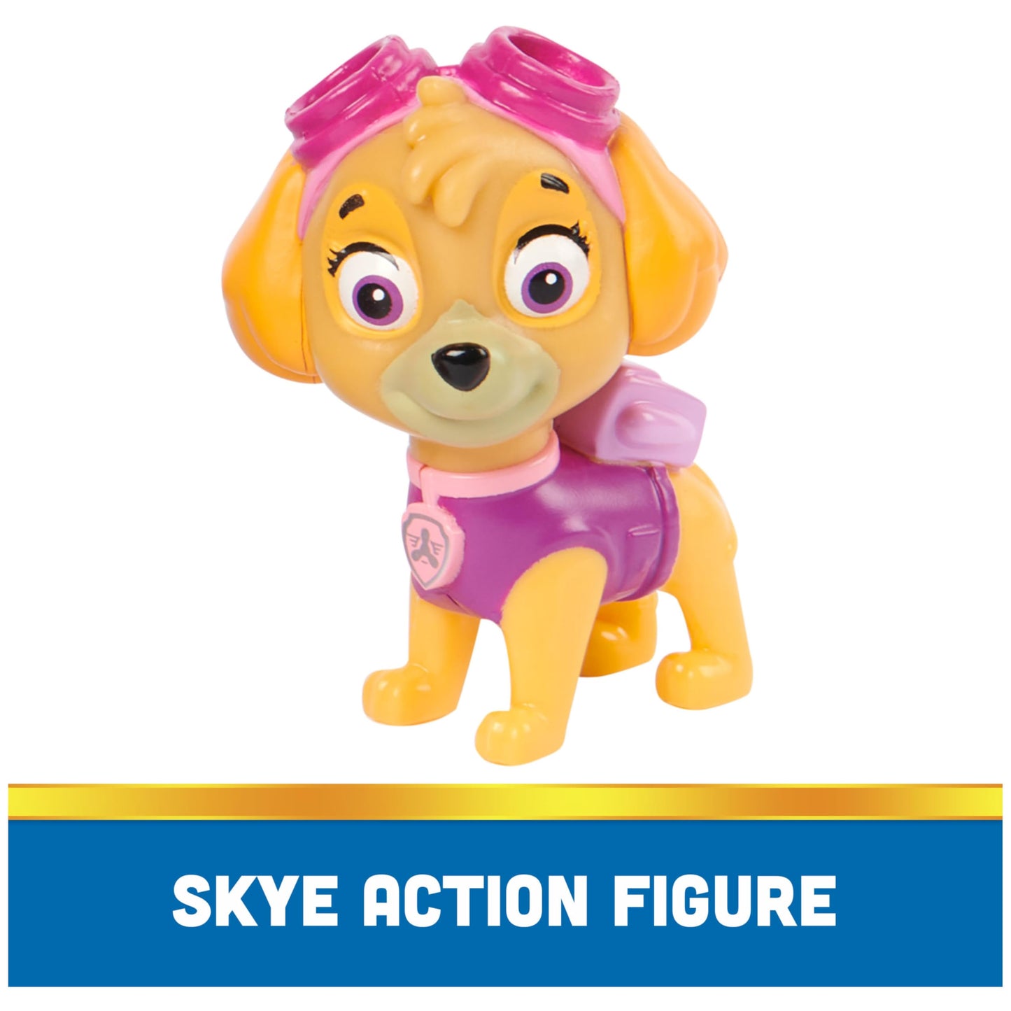 Paw Patrol, Skye’s Helicopter, Toy Vehicle with Collectible Action Figure, Sustainably Minded Kids Toys for Boys & Girls Ages 3 and Up