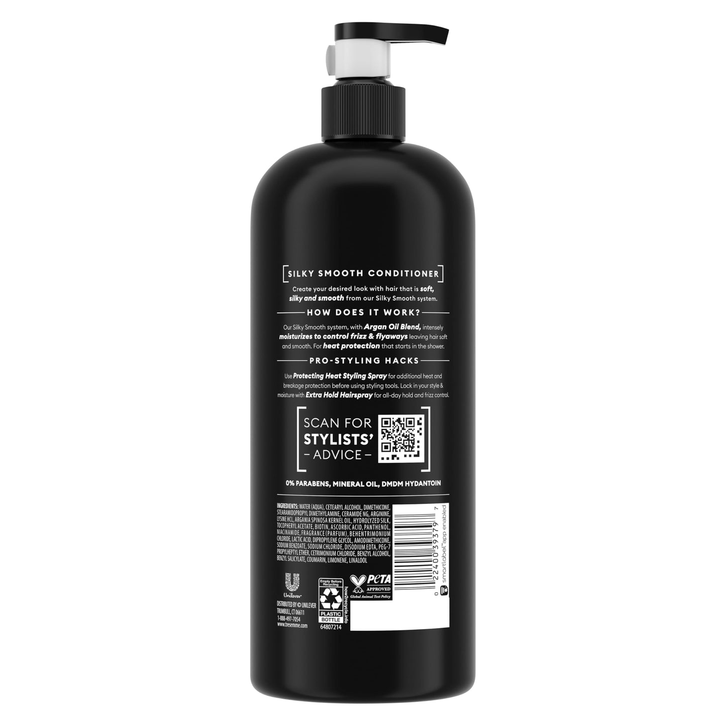 TRESemmé Silky & Smooth Anti-Frizz Conditioner for Frizzy Hair Formulated With Pro Style Technology 28 Fl oz