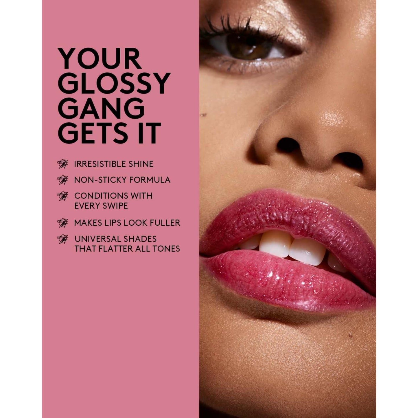 FENTY BEAUTY Gloss Bomb Heat Universal Lip Luminizer and Plumper 9mL (Lavender Savage 06 (HEAT), 9mL)