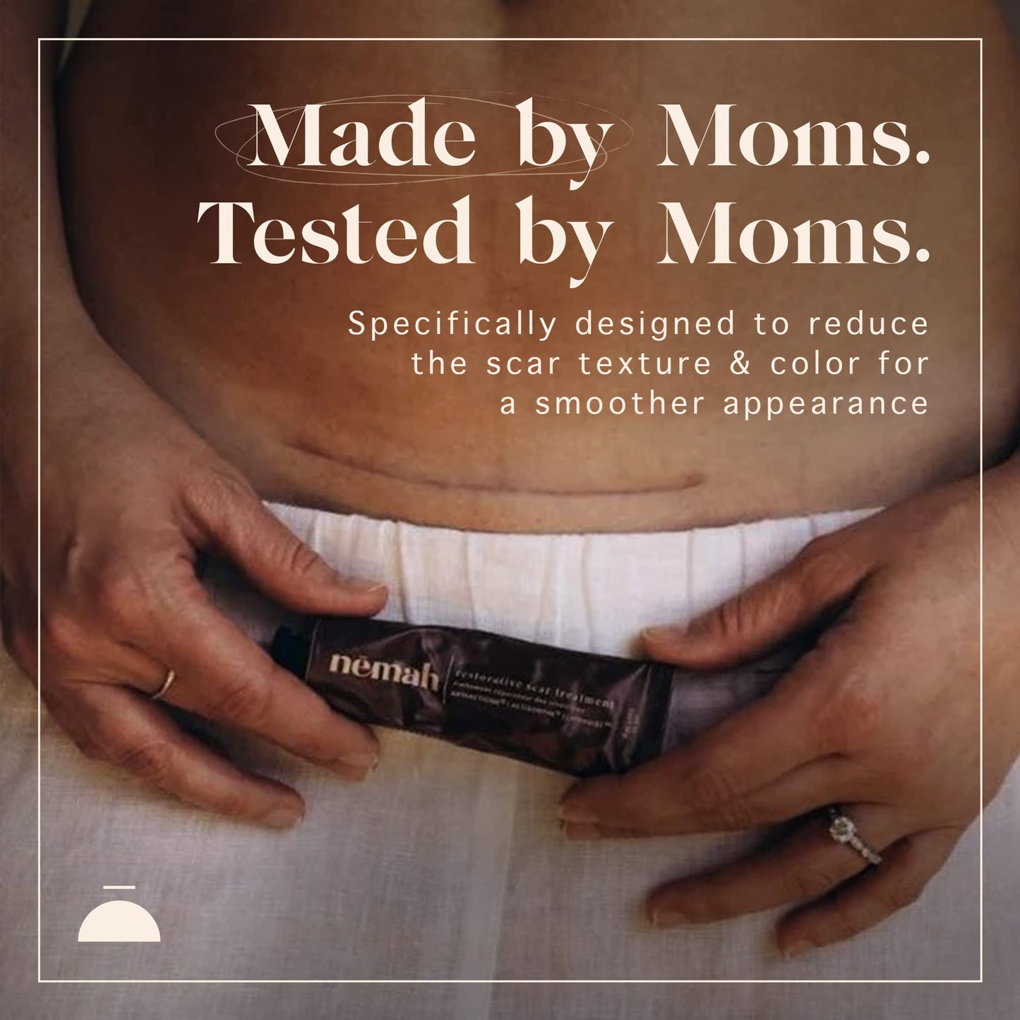 Nemah Restorative Scar Treatment for C-Section & Acne Scars - Postpartum Care, Reduces Scar Appearance, Vegan & Cruelty-Free, 1 oz