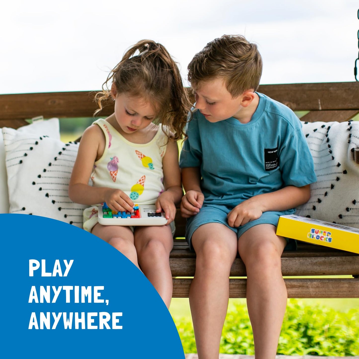 GiiKER Super Blocks STEM Toy – Pattern Matching Puzzle Game with 1000+ Challenges, Brain Teaser for Kids & Teens, Travel & Birthday Gift