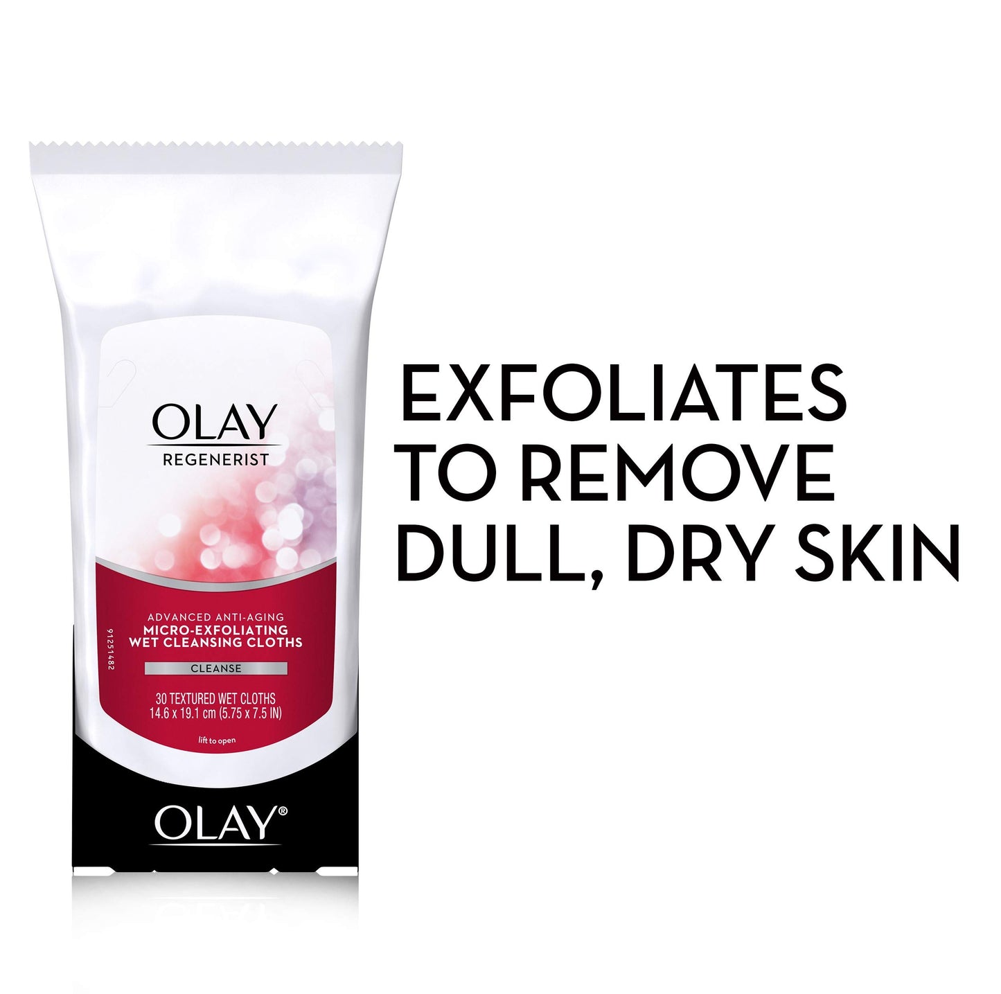 Olay Regenerist Micro-Exfoliating Makeup Remover Wipes - 30ct, 3 Pack, Cleanses, Smooths & Refreshes Skin, Travel-Friendly