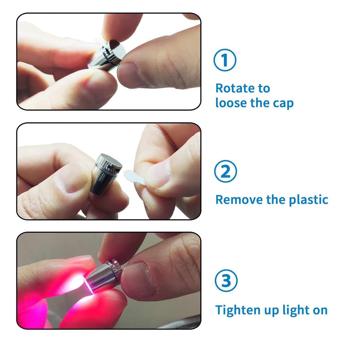 SUZEYAR 10-Pack Miniature LED Lights for DIY, Dollhouse, Crafts & Toy Bricks – Battery Powered, Multi-Color Changing Tiny Lights