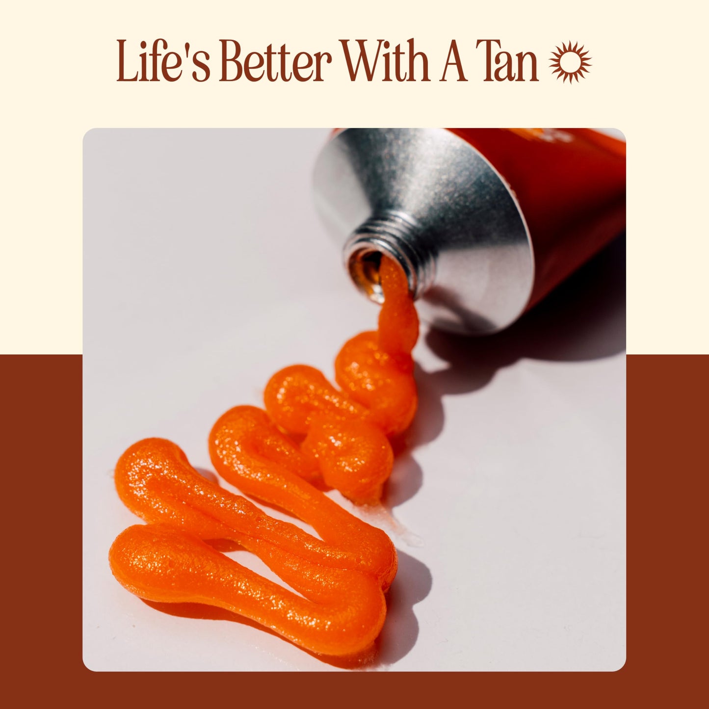 Tanning Club - Tan De Soleil Orange Gel - SPF 6 Sun Tanning Lotion - Botanical Formula for Sun-Kissed Glow - 100ml