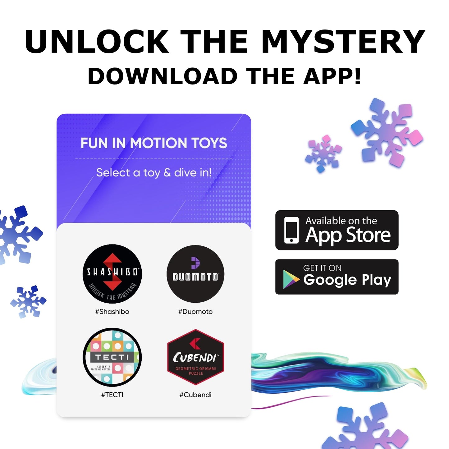 SHASHIBO Shape Shifting Box – Fidget Cube with 36 Rare Earth Magnets, Transforms into 70+ Shapes, Sensory Toy Gift for Kids, Teens & Adults (Polar)