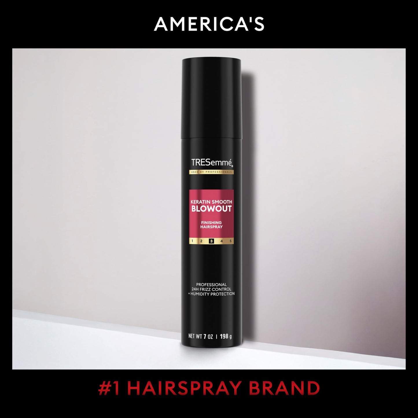 TRESemmé Anti-Frizz Finishing Spray Keratin Smooth for a Flexible Hold Weightless 7 Fl Oz