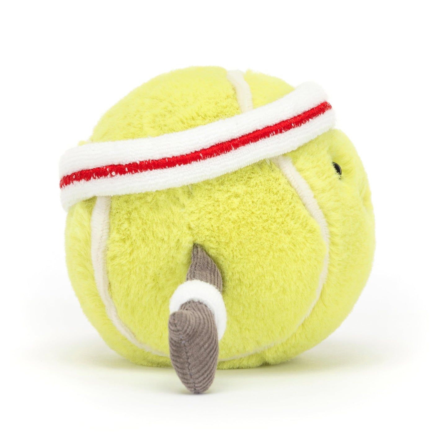 Jellycat Amuseables Tennis Ball Stuffed Toy, 3.5 inches - Tennis Ball Plush for Sports Fans
