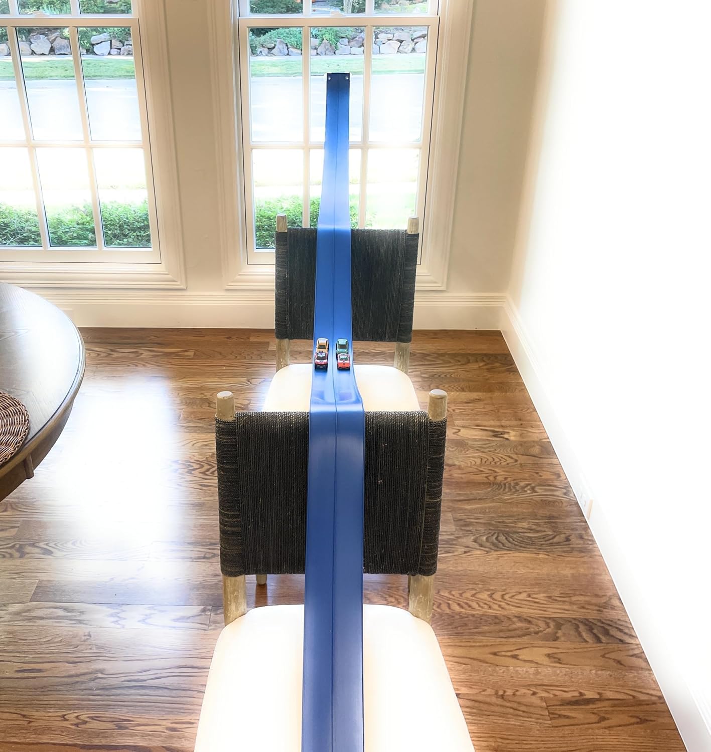 FlexTrack 5000 Flexible Race Car Track for Kids – 15ft Roll-Up Racetrack with Suction Cups, Compatible with Hot Wheels & 1:64 Cars