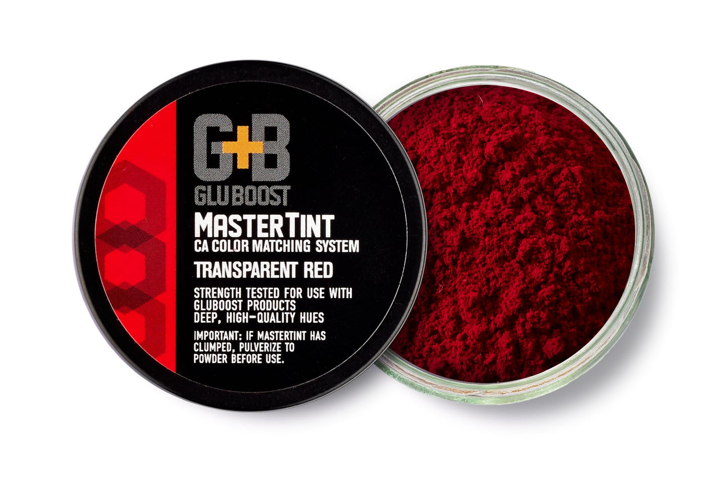 GluBoost MasterTint Red – Long-Lasting Color Additive for Perfect Color Matching – Works with MasterGlu & Fill n’ Finish Pro – No Solvent Needed