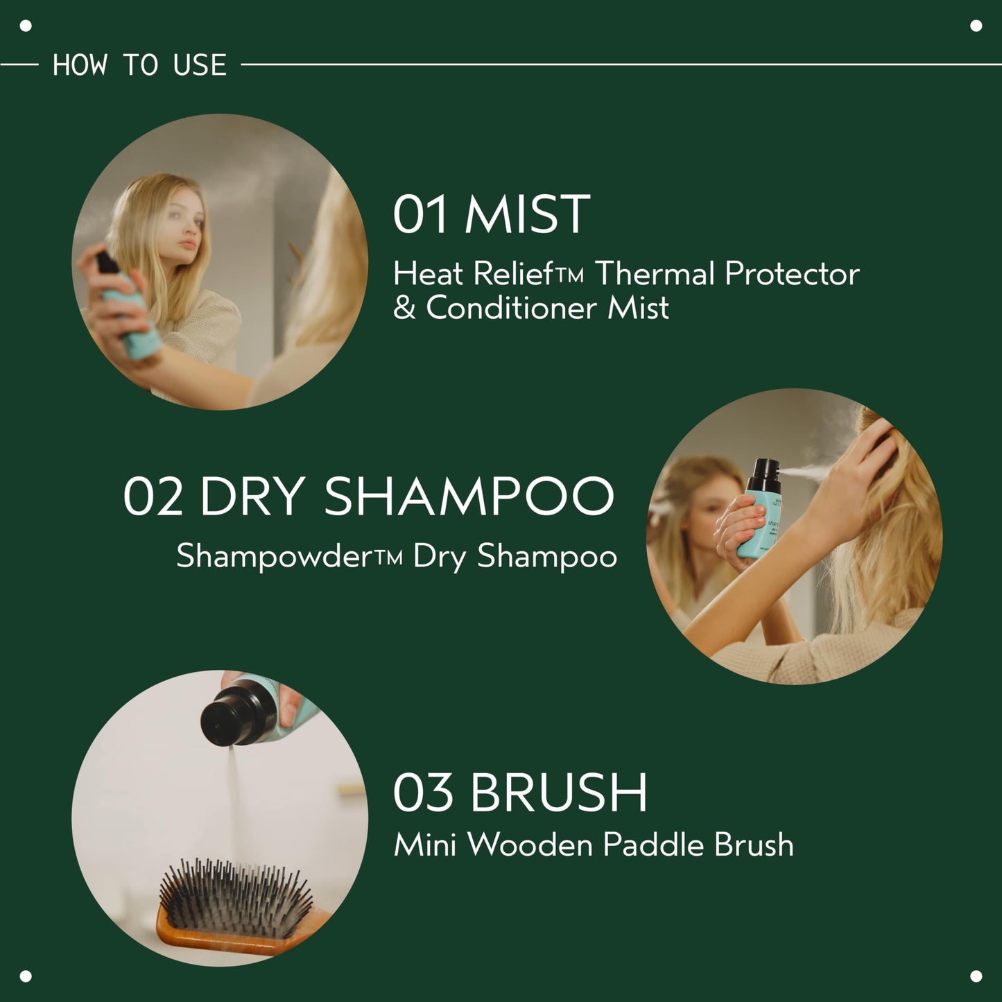 Aveda Heat Relief Thermal Protector & Conditioning Mist 3.4 fl oz | 97% Naturally Derived | Protects from Heat, Adds Shine & Softness