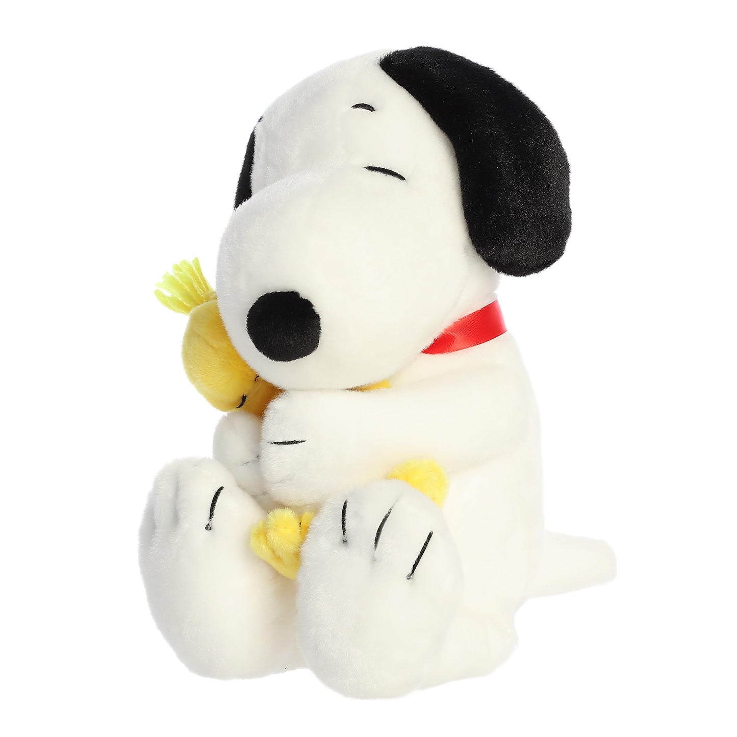 Aurora® Peanuts® Big Hugs Snoopy™ & Woodstock Plush – Official 12" Stuffed Animal, Nostalgic Gift for Snoopy Fans & Special Celebrations
