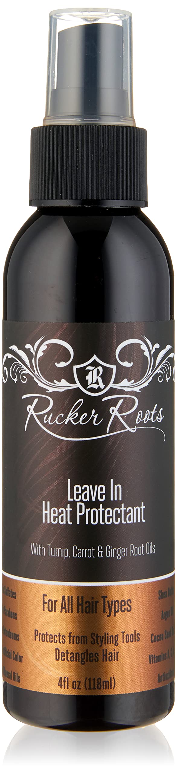 Rucker Roots Leave In Heat Protectant |Protects from Heat Styling |For All Hair Types