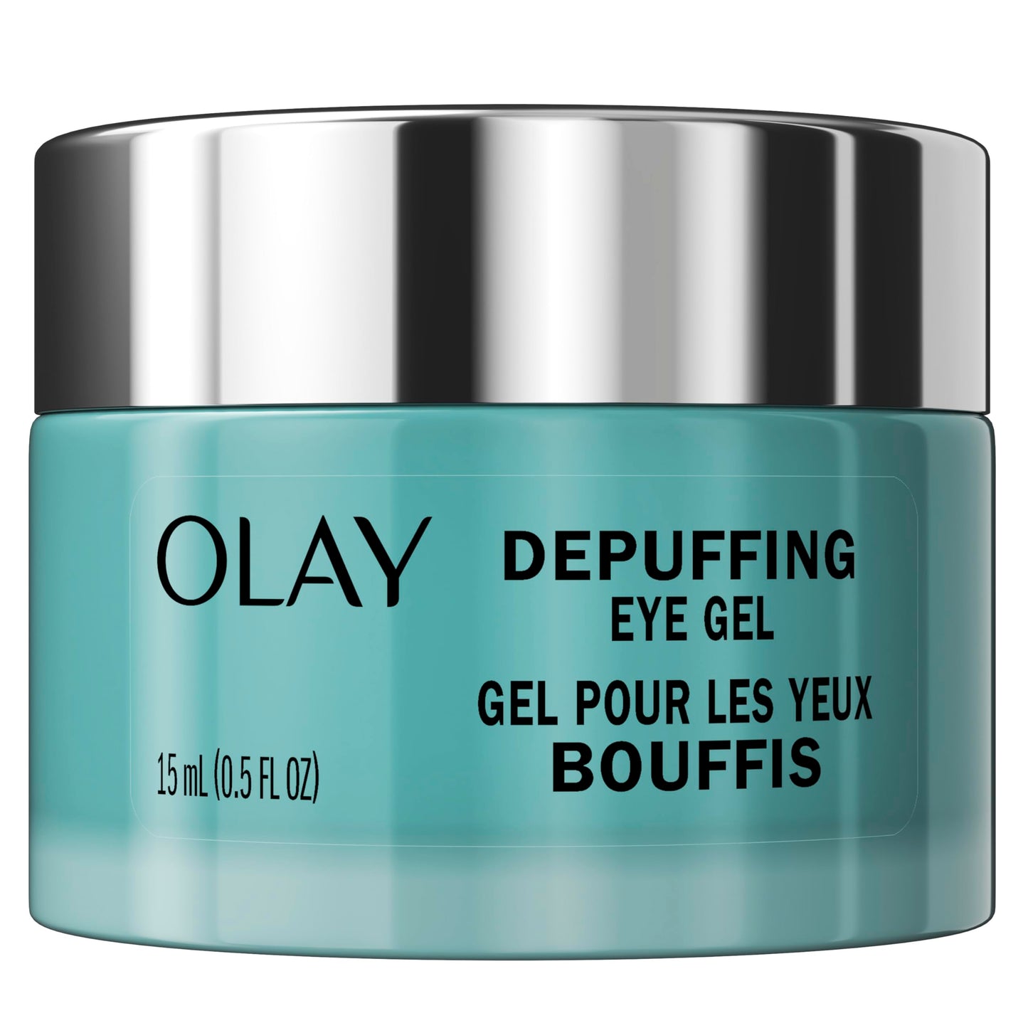 Olay Hyaluronic + Peptide 24 Gel Eye Cream, Fragrance-Free, 0.5oz (15 mL)