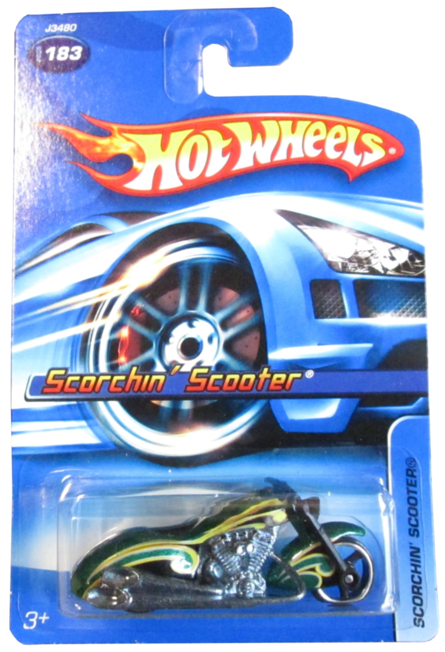 2006 Hot Wheels Scorchin Scooter #183 No Series 1:64 Scale