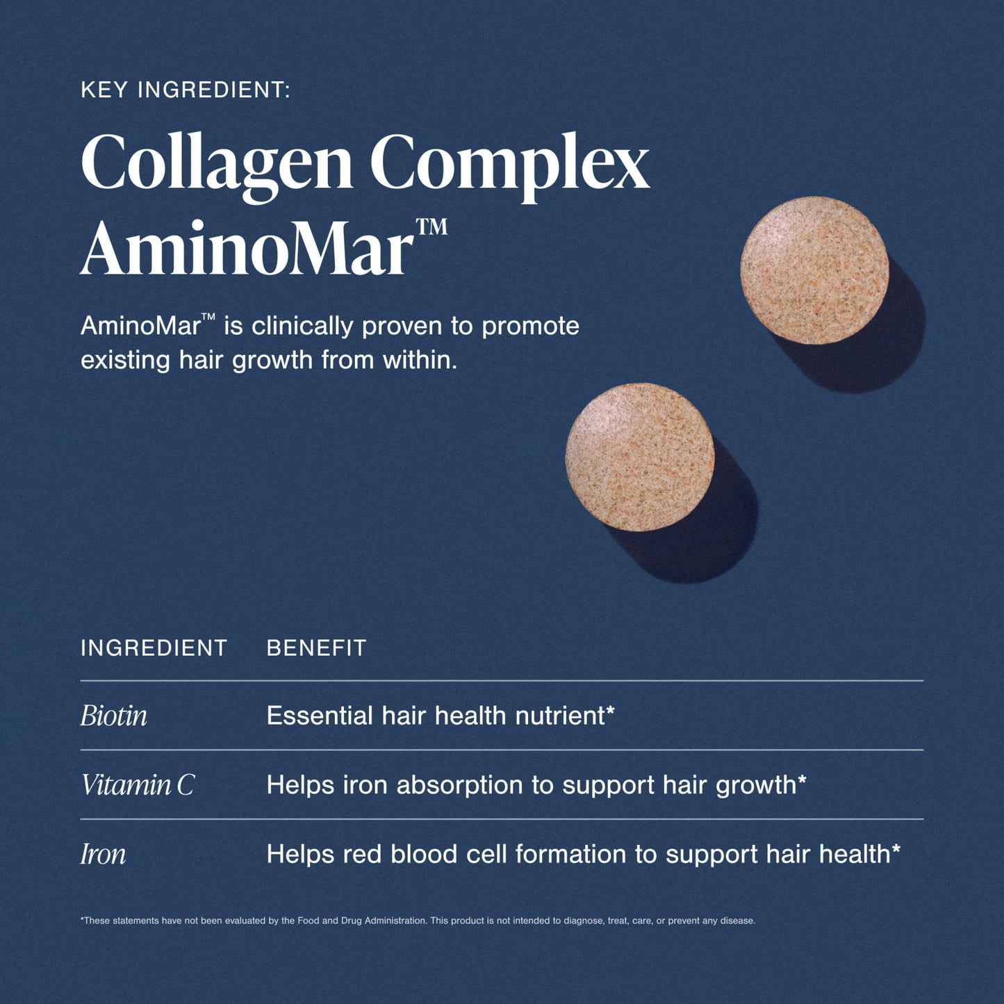 Viviscal Hair Growth Supplements for Women – Promotes Thicker, Fuller Hair, Reduces Thinning & Hair Loss, with Collagen Complex, 60 Tablets (1-Month Supply)