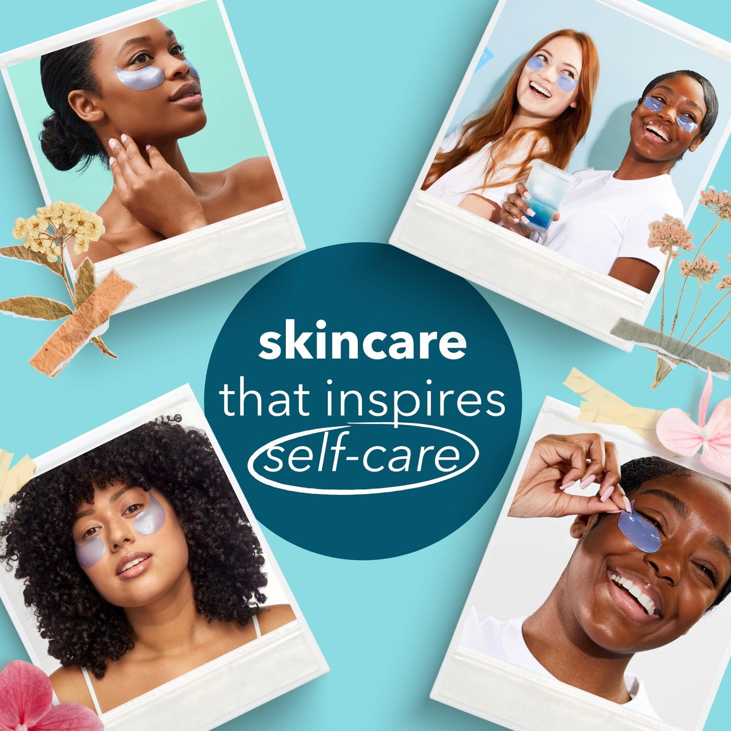 Patchology Bridal Shower Gift Set – “Something Blue” Cooling Under Eye Patches for Brides & Bridesmaids, Depuffing & Firming Gel Masks