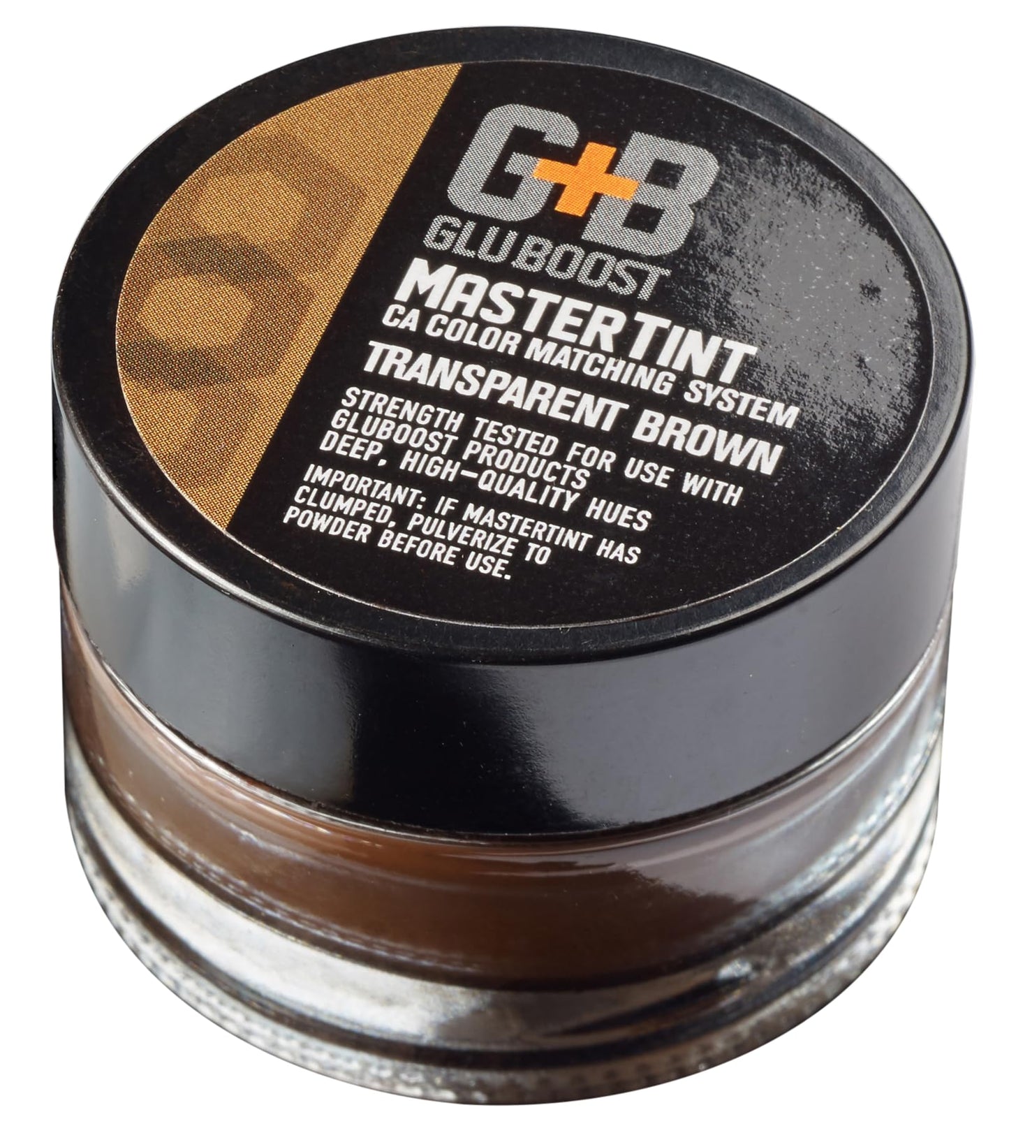 GluBoost MasterTint Jars Brown – Long-Lasting Color Additive for Perfect Color Matching with MasterGlu & Fill n’ Finish Pro – No Solvent Needed