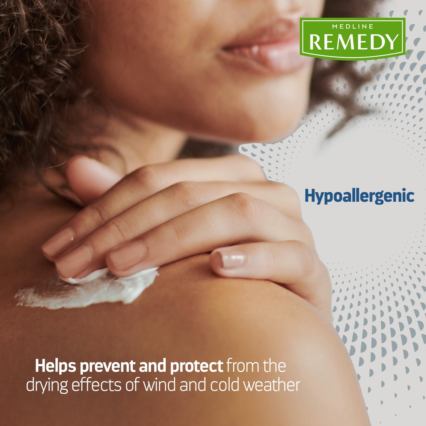 Medline Remedy Unscented Silicone Cream 4oz – Gentle, Breathable, Hypoallergenic, Paraben-Free Barrier for Dry, Cracked Skin, All Ages