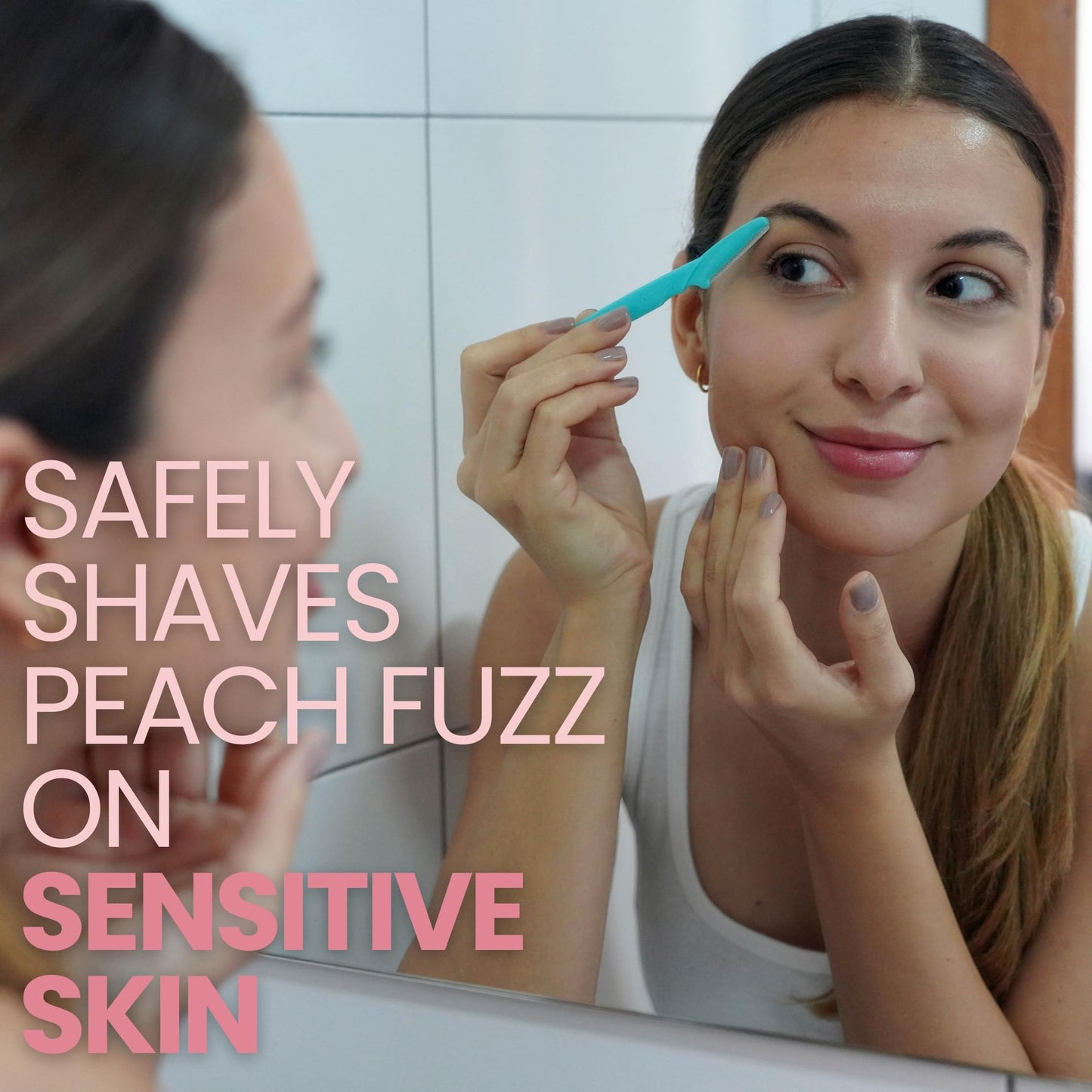 Dermaplane Face Shaving Oil for Women – Sensitive Skin, Non-Comedogenic, Fragrance-Free, Lightweight, Natural, 2oz by Ouiloe