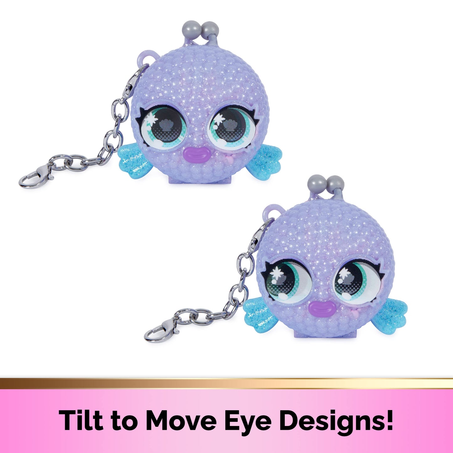 Purse Pets Luxey Charms, 2-Pack Collectible Kids Purse Accessories & Shoulder Bag Charms (Styles May Vary), Blind Box Coin Purse, Girls & Tween Gifts