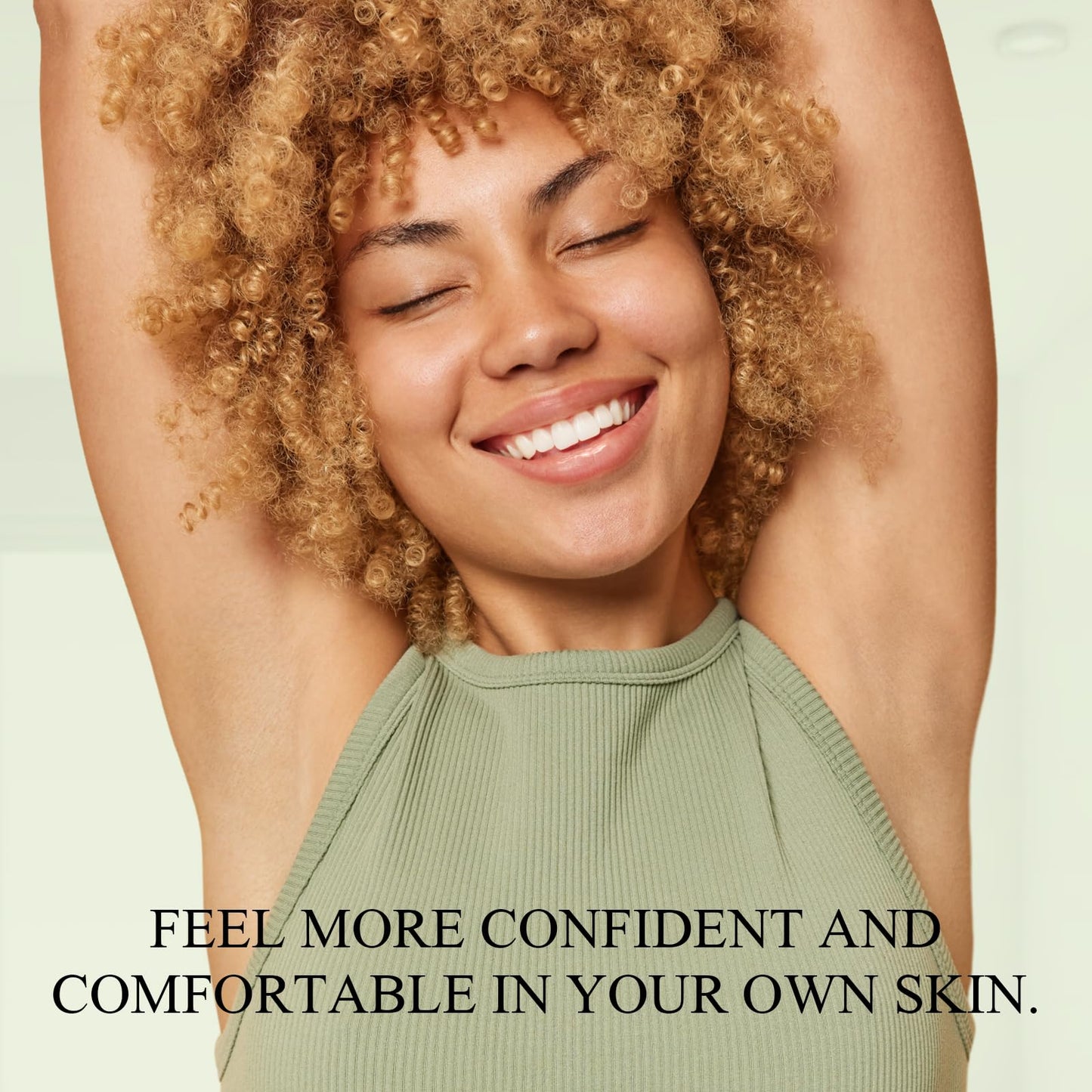 Underarm Detox Scrub – Green Tea, Mint & Tea Tree Deodorant, Natural Dark Armpit Remover, Odor Eliminating & Exfoliating, Unisex 8.11 oz