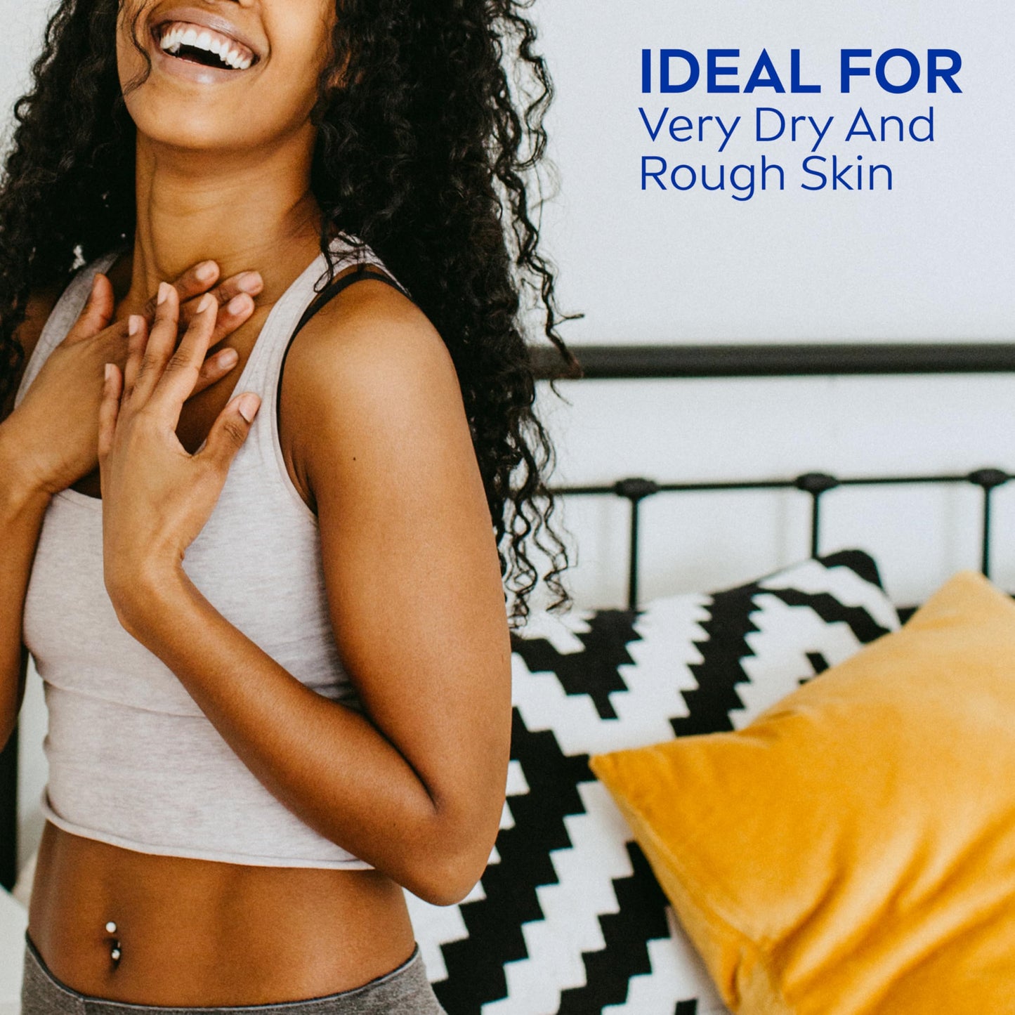 NIVEA Intense Healing Body Lotion – 72-Hour Moisturizer for Very Dry, Itchy Skin with Glycerin, Provitamin B5 & Niacinamide, 16.9 fl oz