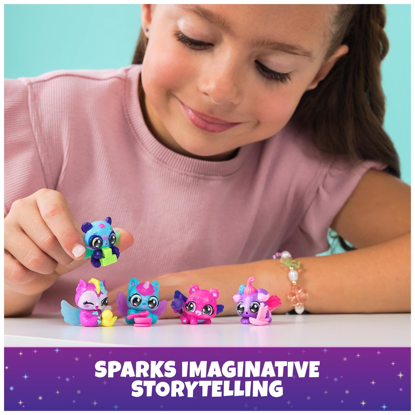 Hatchimals Alive, Neon Rainbow Egg Carton Toy with 5 Mini Figures in Color Reveal Eggs & 11 Accessories, Kids Toys for Girls & Boys Ages 3 and up