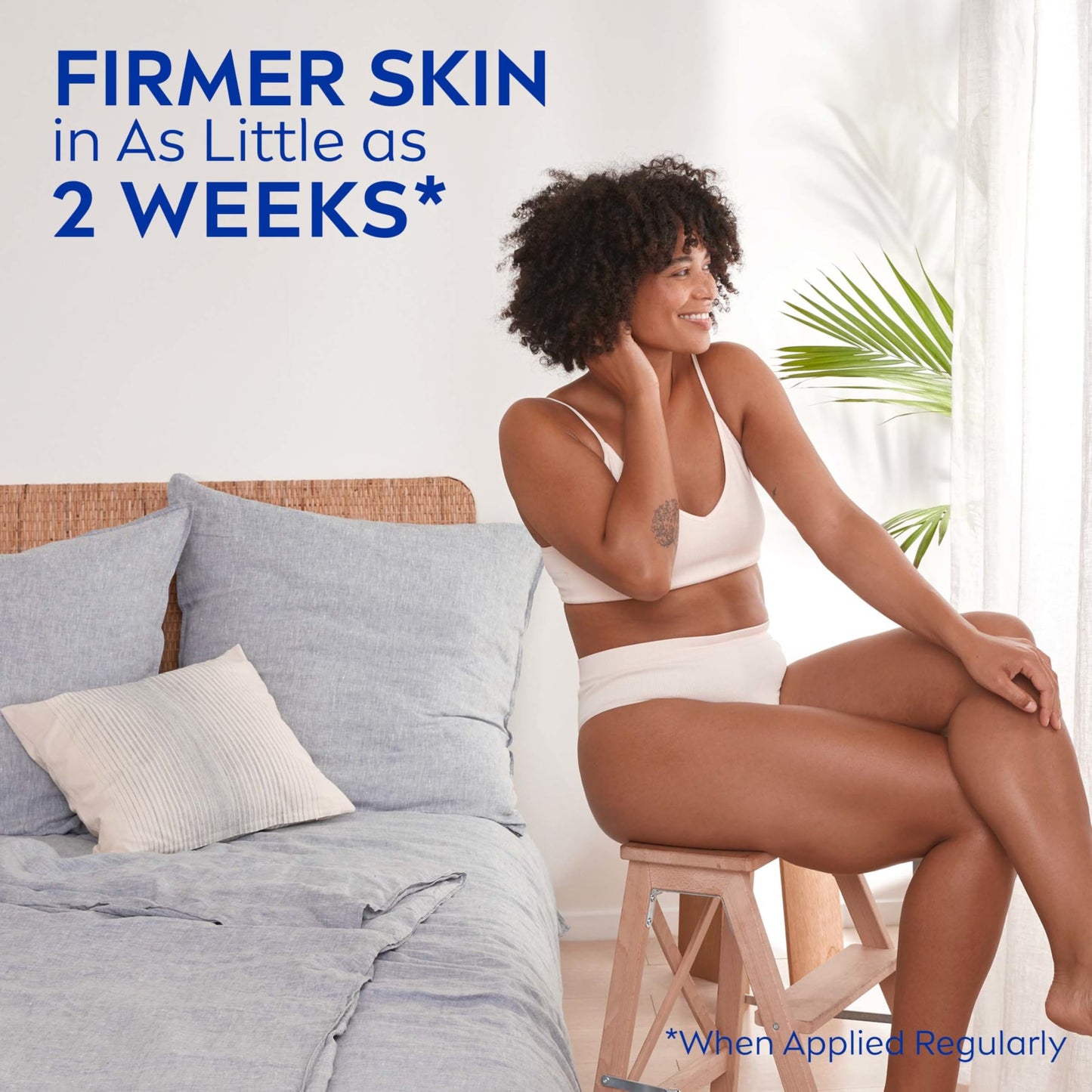 NIVEA Skin Firming & Toning Body Gel Cream – With Q10, Hyaluronic Acid & Vitamin C, 72-Hour Moisture, Clinically Tested, 6.7oz Tube