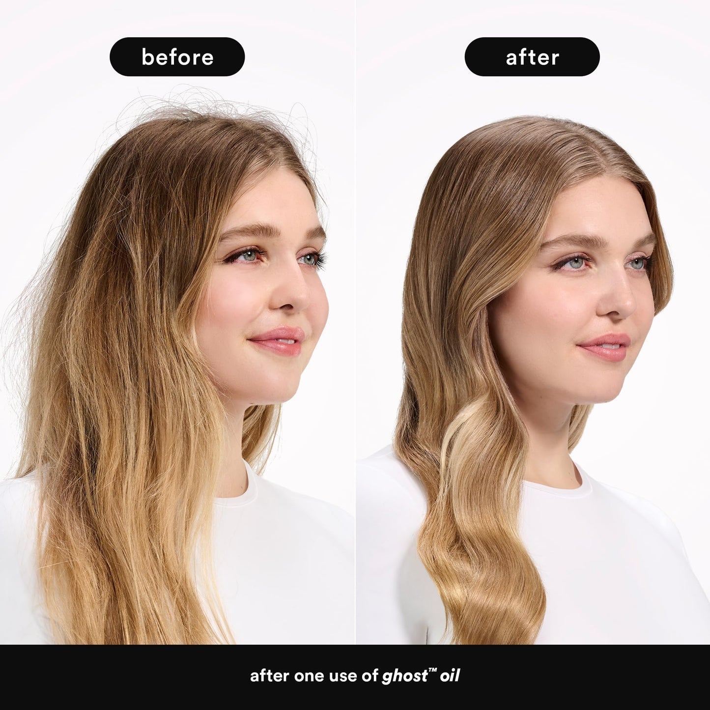 VERB Ghost Oil, 2 fl oz- Weightless Hair Oil for Fine to Medium Hair – Smooths Frizz, Adds Shine – No Parabens, Gluten or Harmful Sulfates