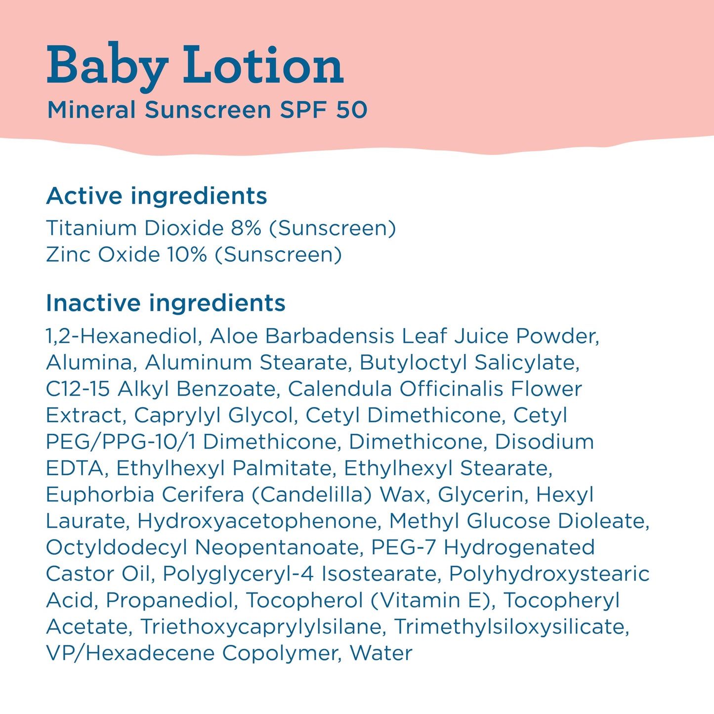 Blue Lizard Baby Mineral Sunscreen SPF 50+ with Zinc Oxide, Water Resistant, Fragrance Free, UVA/UVB Protection, Smart Cap Tech, 5 oz Tube