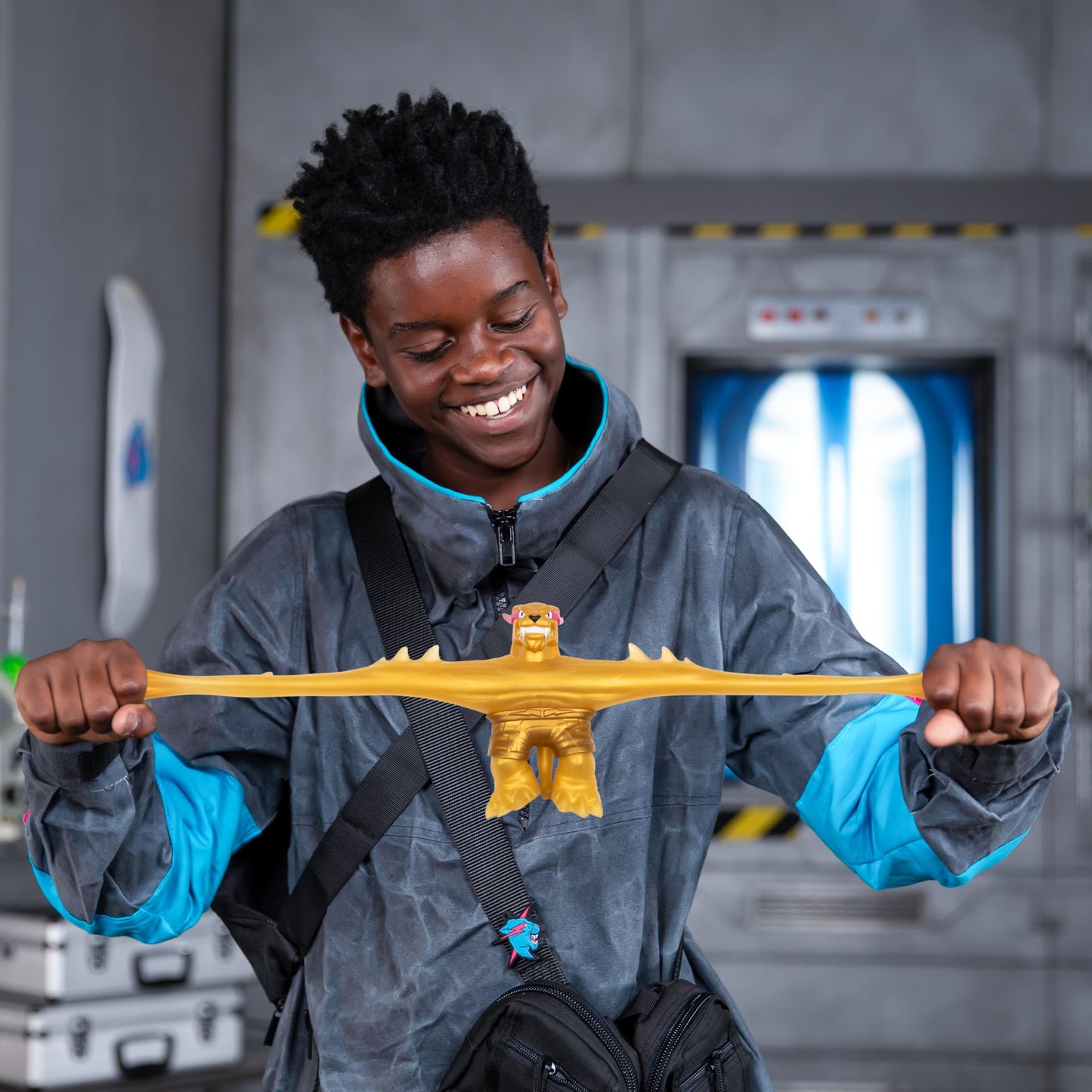 MrBeast Lab Heroes of Goo JIT Zu Goo Legendary Panther, Squeeze, Squish and Stretch MrBeast's Panther Up to 3 Times Its Size