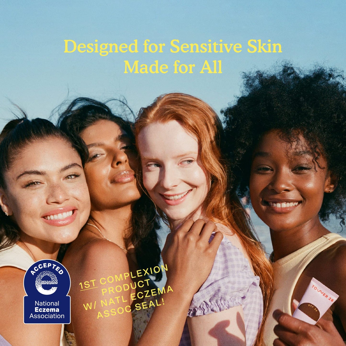 Tower 28 Beauty SunnyDays SPF 30 Tinted Mineral Sunscreen – Light Shade 15 Melrose, 2-in-1 Foundation & UVA/UVB Protection for Sensitive Skin, 1 Fl Oz