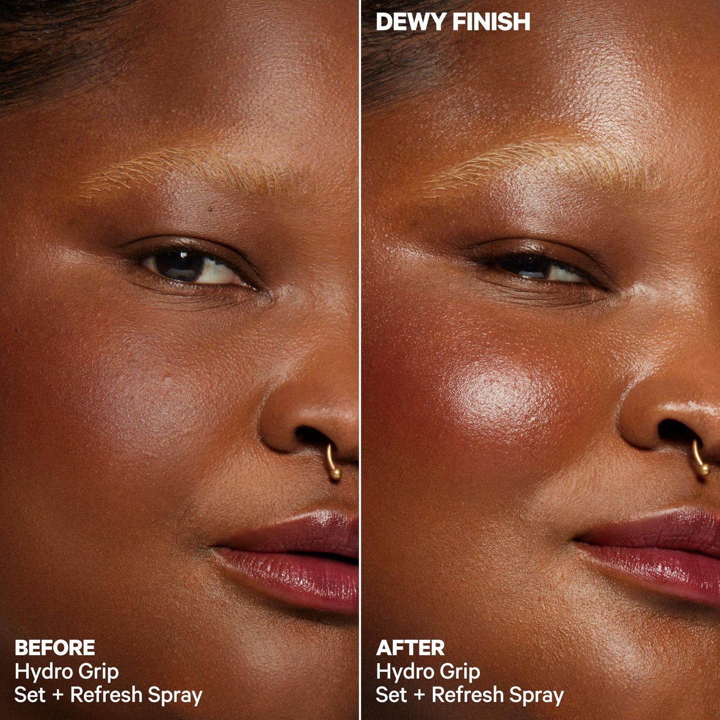 Milk Makeup Hydro Grip Set with Refresh Spray – Long-Lasting, Hydrating, Alcohol-Free Mist & Makeup Setter, 3.38 oz