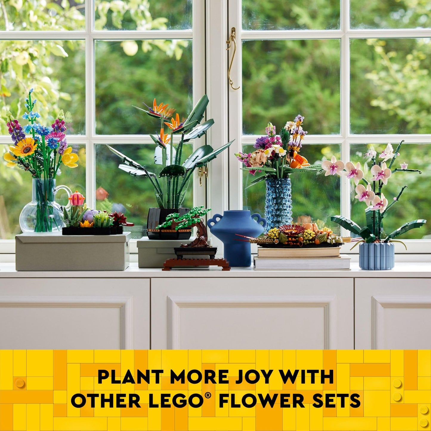 LEGO Cherry Blossom 40725 Building Set for Kids 8+, Decorative Flower Display, Creative Gift for Girls & Boys, Home & Plant Lovers