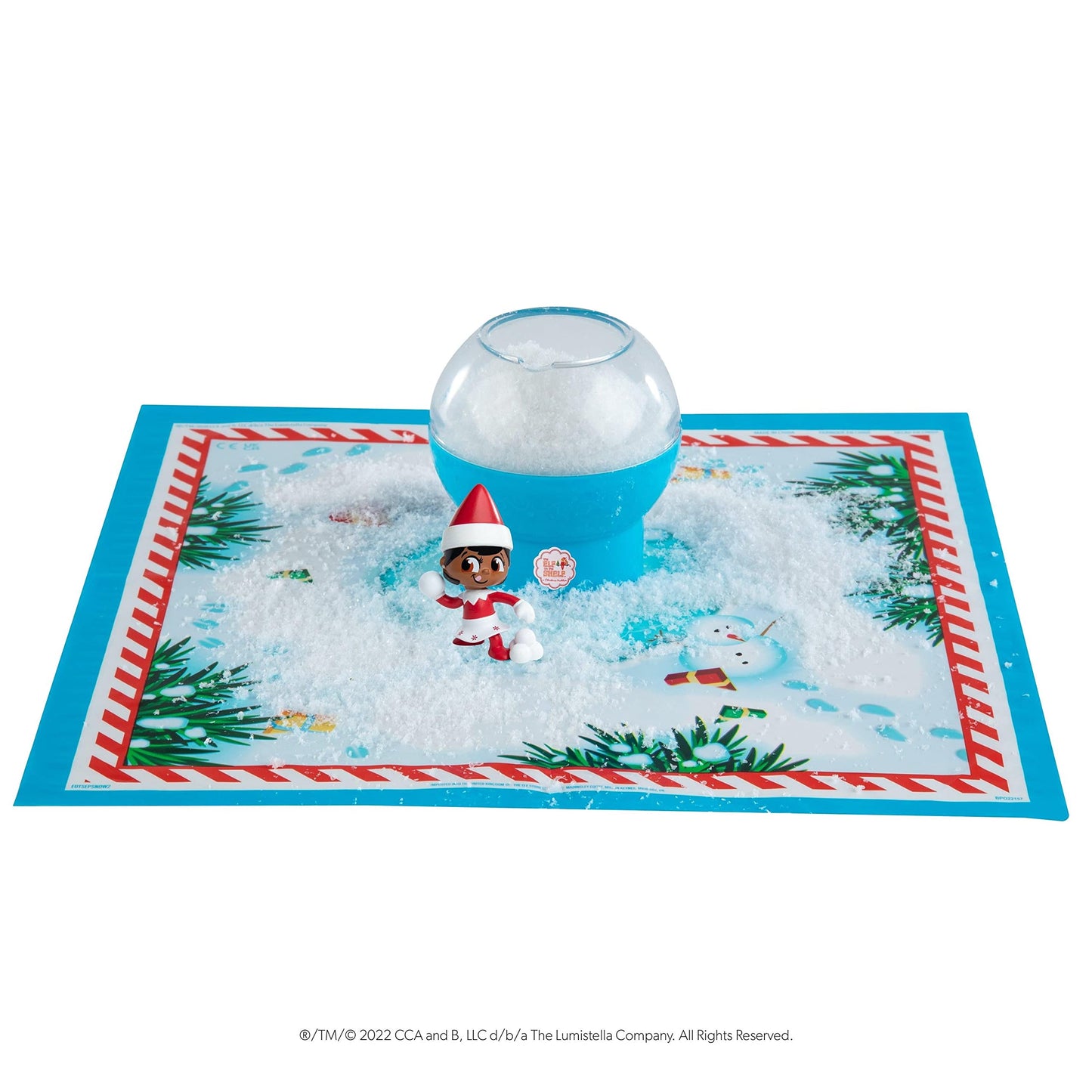 The Elf on the Shelf Secret SnoPrize - Collect one of Eight Mystery mini Figures. Includes Magical Snow Packet!