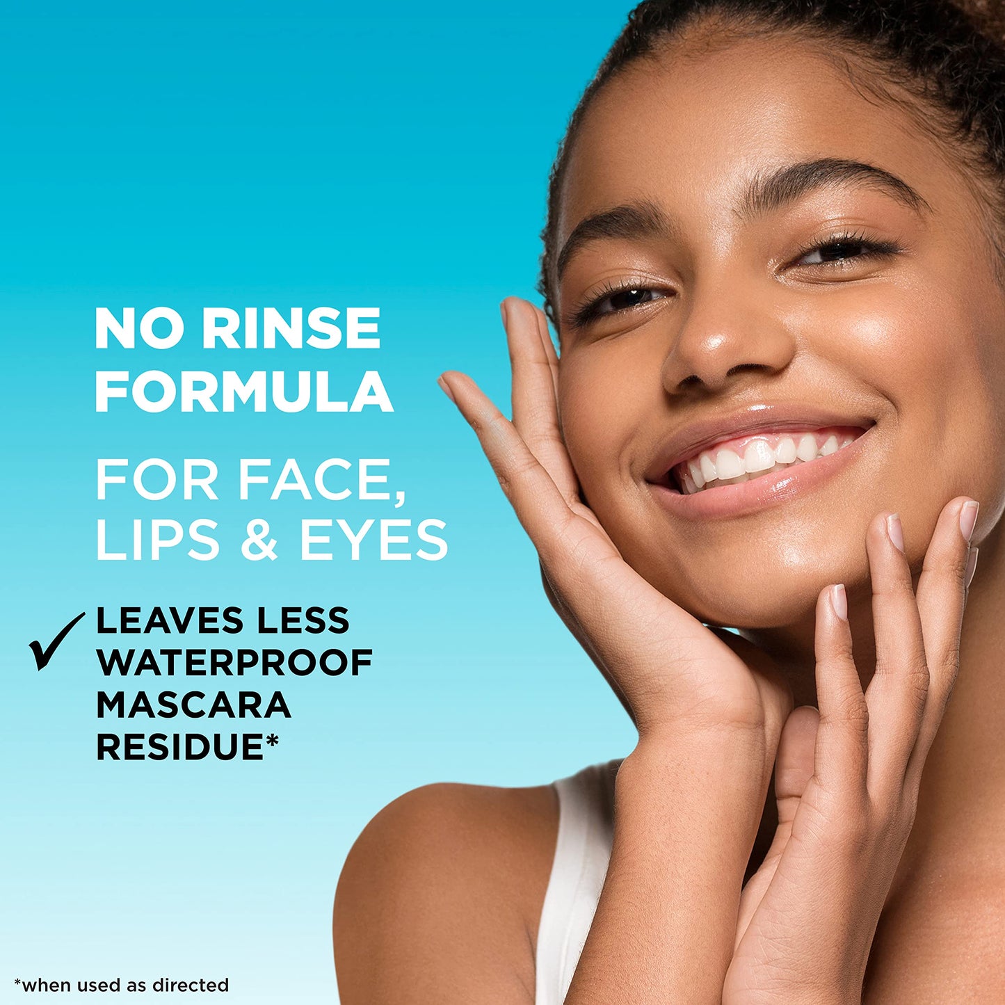 Garnier Micellar Water for Waterproof Makeup - Hydrating Cleanser & Makeup Remover, Sensitive Skin, Vegan, Cruelty-Free, 13.5oz, 2 Pack